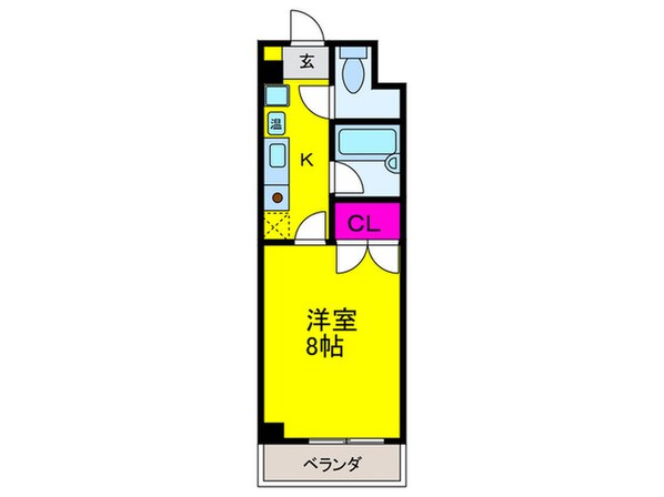 Ｃｏｌｌｅｃｔｉｏｎ鳳東町の物件間取画像